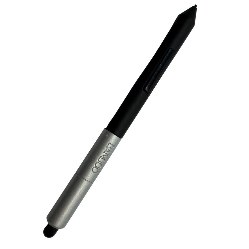 Wacom Bamboo Stylus Duo 2nd Gen Black Silver CS150K for Tablets and Paper